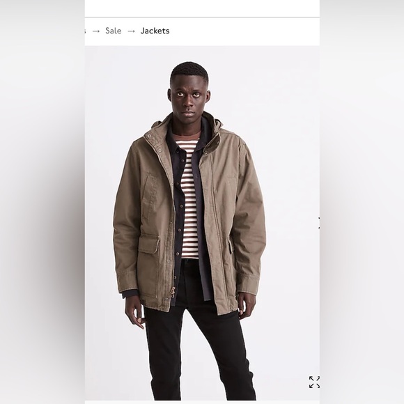 Madewell Other - BNWT Madewell Men’s Cargo Green Field Jacket - 100% cotton (Small) $148